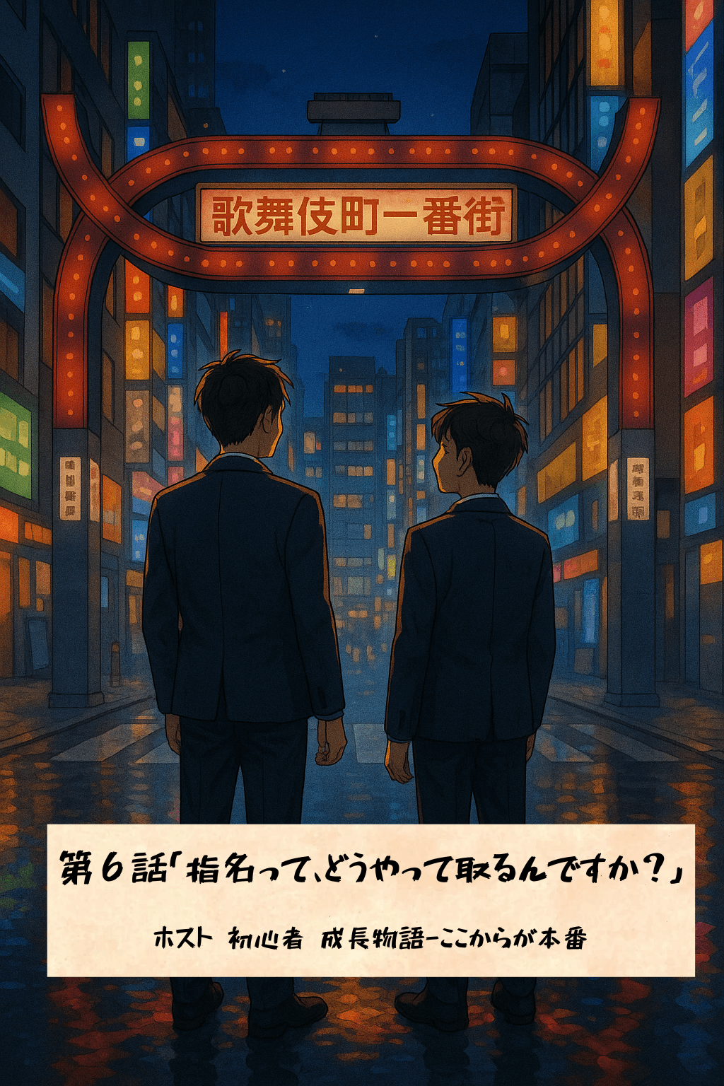 ホスト 初心者 成長物語