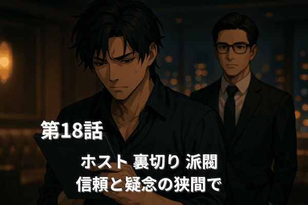 ホスト 裏切り 派閥─信頼と疑念の狭間で:第18話