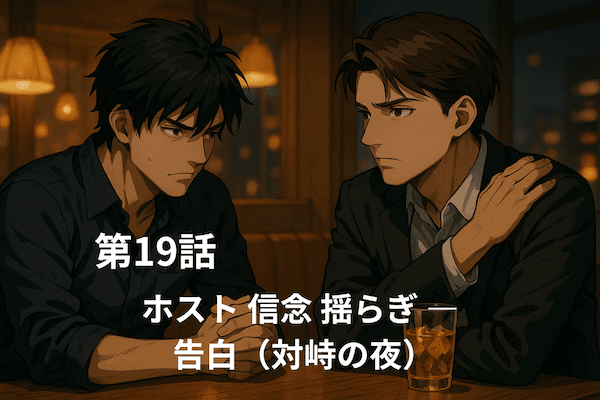 ホスト 信念 揺らぎ ― 告白（対峙の夜）：第19話