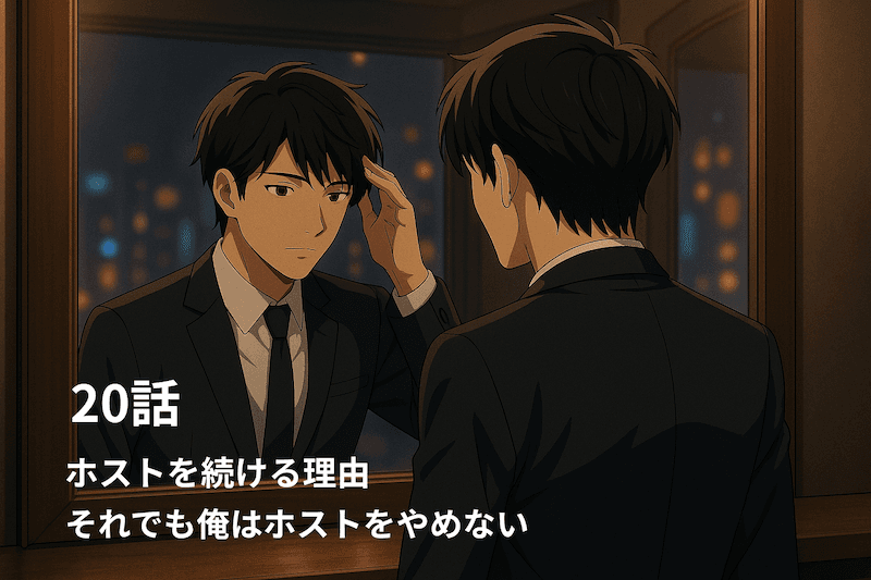 ホスト 続ける理由20話