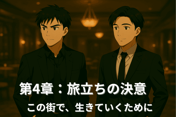 第4章：旅立ちの決意 ―この街で、生きていくために―